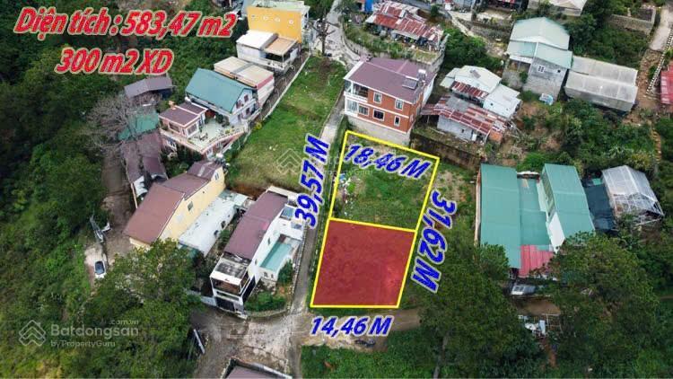 Chính chủ gửi bán lô góc 2 mặt tiền, 600m2, p.4, đà lạt, săn mây, cách chợ 2km