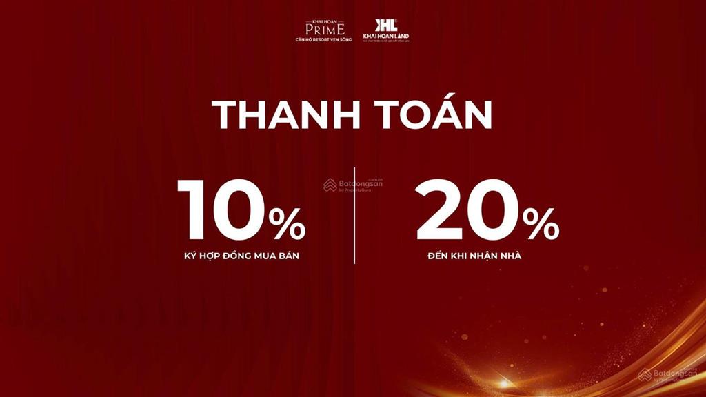 Lộc vàng ưu đãi căn hộ khải hoàn prime giá từ 3,4 tỷ, tặng 1 chỉ vàng