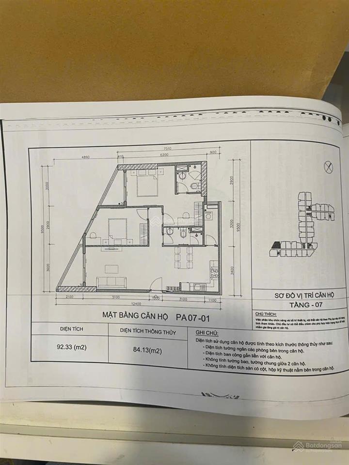 Bán căn hộ 2pn, 2wc tại the pegasuite, 5,4 tỷ, 92m2, giá tốt, chính chủ