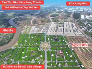 Chính chủ bán nền d111 saigon village 80m2 giá chỉ 2,1 tỷ thương lượng