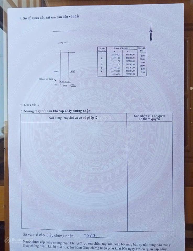 Lô đất phú an nam 2 diên an diên khánh ngang 6m sổ đỏ riêng xây dựng tự do giá chỉ 30.5 triệu/m2