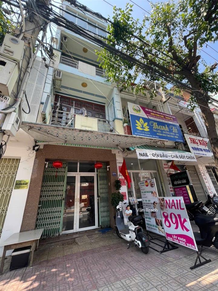 Bán nhà mặt tiền nguyễn thị minh khai tân lập nha trang hướng đông nam sổ hoàn công