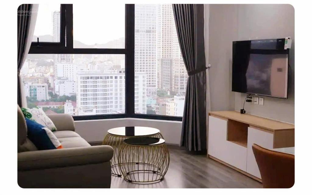 Cho thuê căn hộ hud building nguyễn thiện thuật nha trang vào ở ngay full nội thất giá 18 triệu