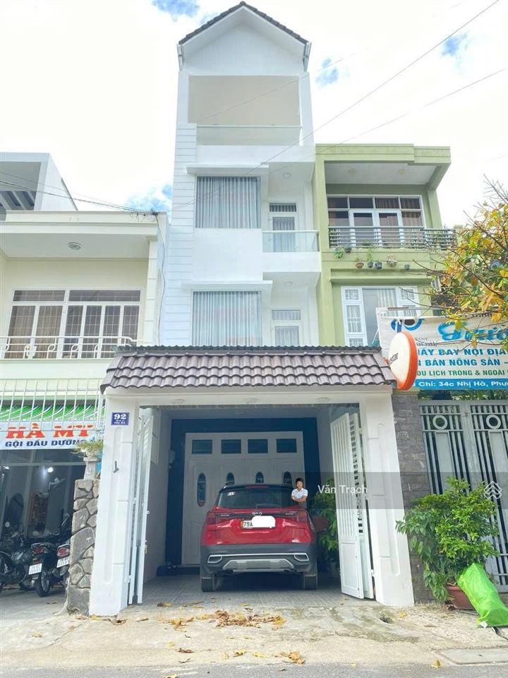 Cho thuê nhà mặt tiền nhị hà, phước hoà, nha trang, hướng đông nam có sân để ô tô 4pn vào ở ngay