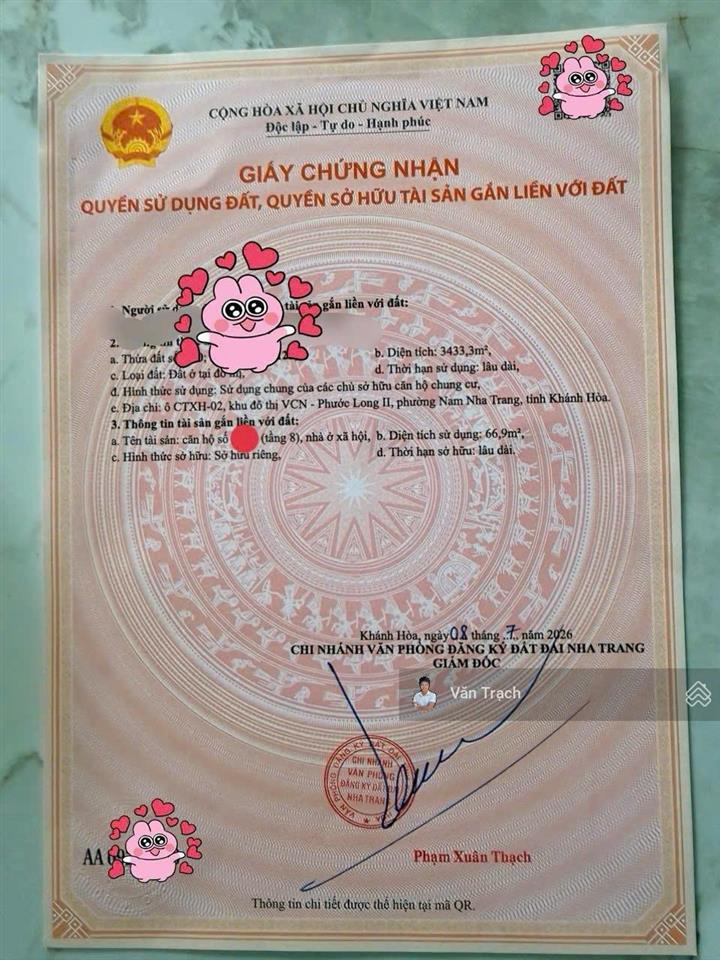 Bán căn góc xã hội vcn phước long 2 nha trang sổ riêng sang tên liền phù hợp an cư hay đầu tư