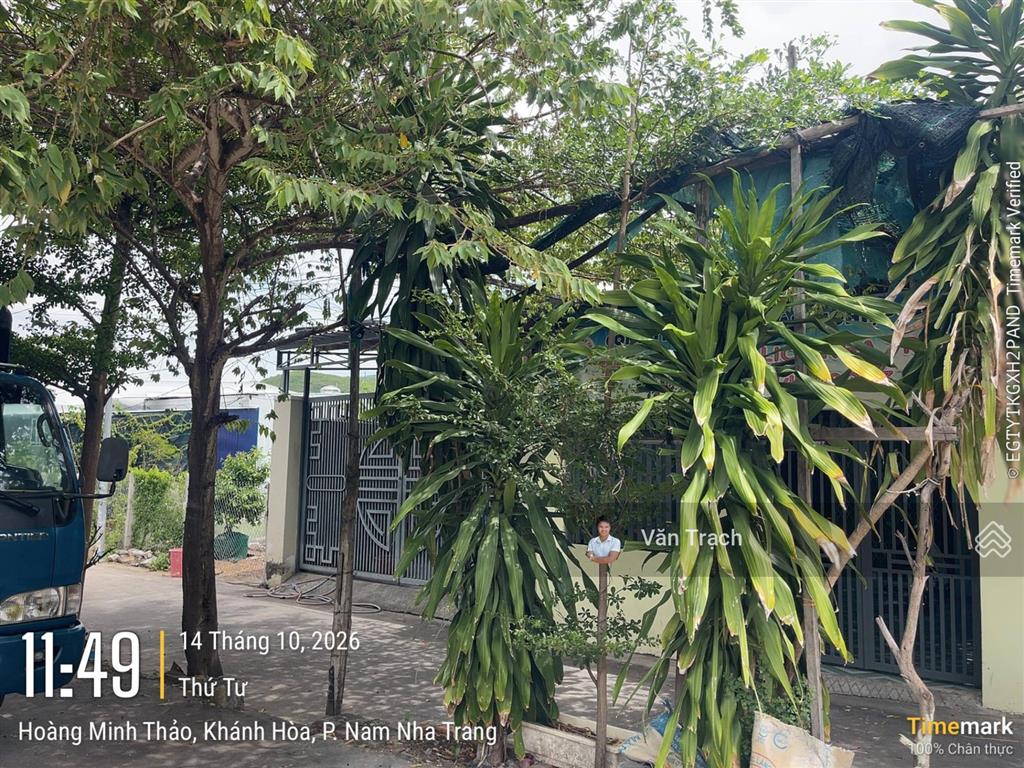 Bán đất thổ cư sổ riêng hẻm hoàng minh thảo phước đồng nha trang hướng đông nam ngang 6m nở hậu