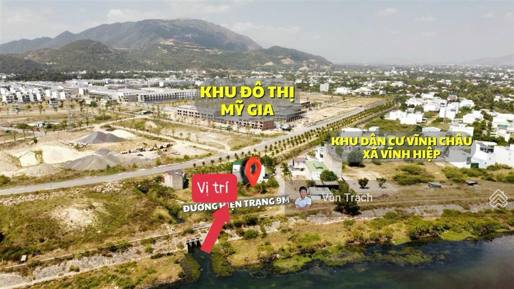 Bán đất view sông quán trường vĩnh châu vĩnh hiệp nha trang liền kề kđt mỹ gia giá bao rẻ