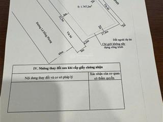 Giá cực tốt  đất mặt đường lê hồng phong  1747m2  ngang 52,5m  2 mặt thoáng  chỉ hơn 80 tr/m2