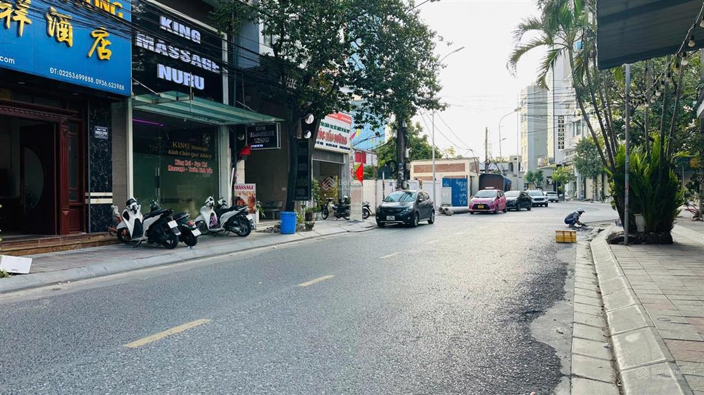 Mặt đường hoàng thế thiện  96,5m2  ngang 4,9m  gần cục hải quan  giá 14 tỷ