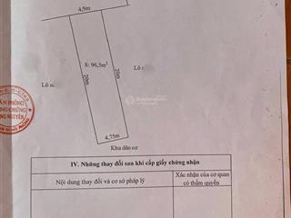 Mặt đường hoàng thế thiện  96,5m2  ngang 4,9m  gần cục hải quan  giá 14 tỷ