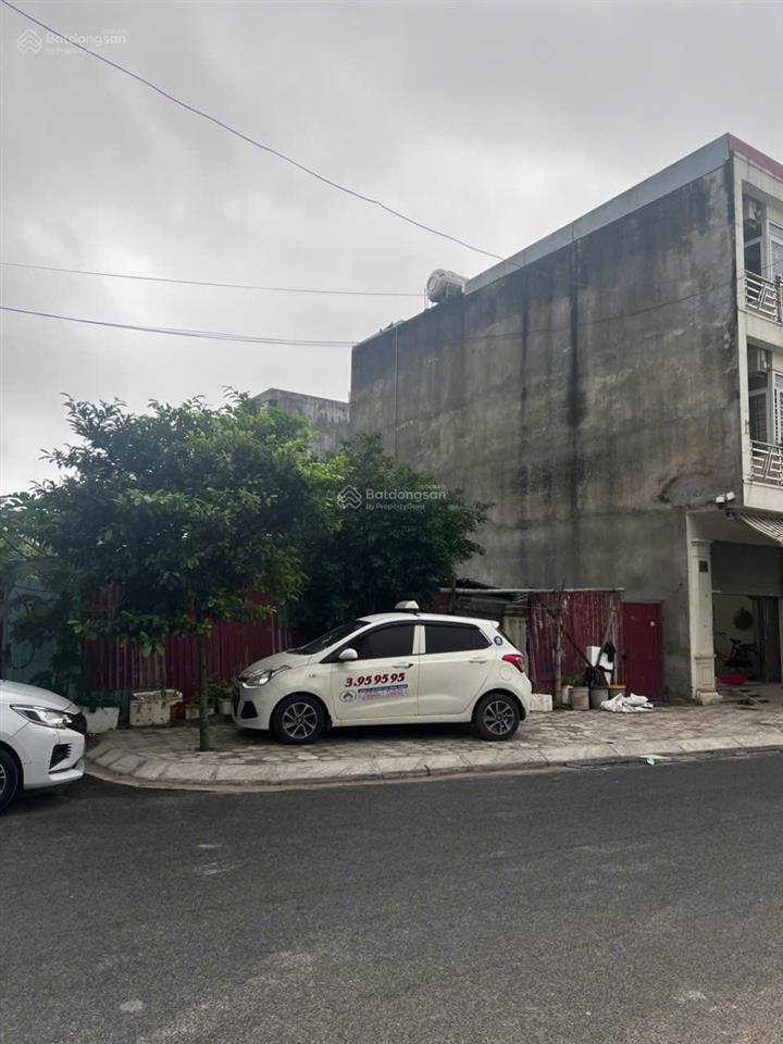Bán đất lô góc tđc icc kênh dương (sau pandora)  106m2  ngang 8,56m  hàng hiếm