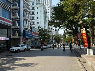 Mặt đường nguyễn đức cảnh (view hồ)  97,9m2  5 tầng  cạnh ngõ  giá 299 tr/m2