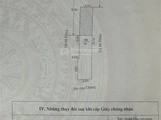 Mặt đường máng nước (gần trung tâm huyện)  82m2  mặt tiền 4,1m  nở hậu  giá sốc 5,5 tỷ