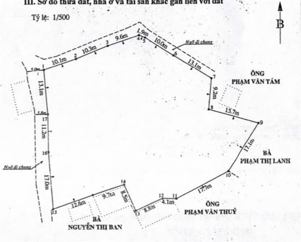 Lô đất tại bàng la, đồ sơn  2222m2  2 cạnh giáp ngõ  ô tô vào đất  chia lô được  giá 9,9 tr/m2