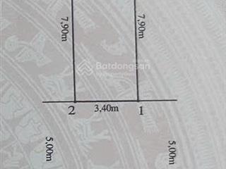 Mặt đường đà nẵng  hơn 50m2  ngang 3,4m  3 tầng  sau thoáng  giá 8 tỷ