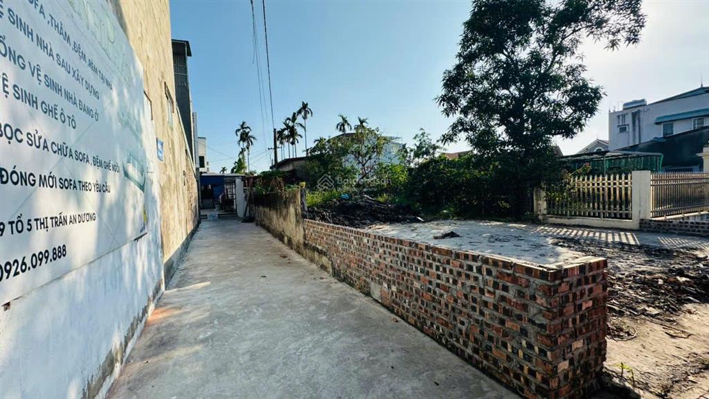 Lô đất đẹp mặt đường máng nước  130,7m2  mt 7m  gần thị trấn an dương  giá tốt 76 tr/m2
