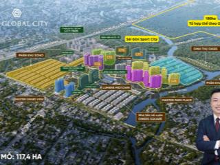 Bán 2pn 78m2 global city (7.472 tỷ)  vốn 2.8 tỷ trong 3 năm  view đẹp