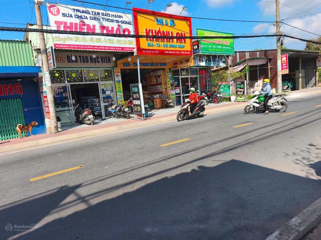 Bán đất mặt tiền đoàn nguyễn tuấn 5x32 160m2 100m2 thổ cư hưng long bình chánh giá 4.3tỷ chốt