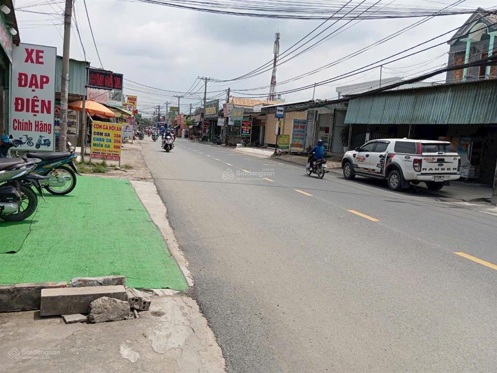 Bán đất mặt tiền đoàn nguyễn tuấn 5x32 160m2 100m2 thổ cư hưng long bình chánh giá 4.3tỷ chốt