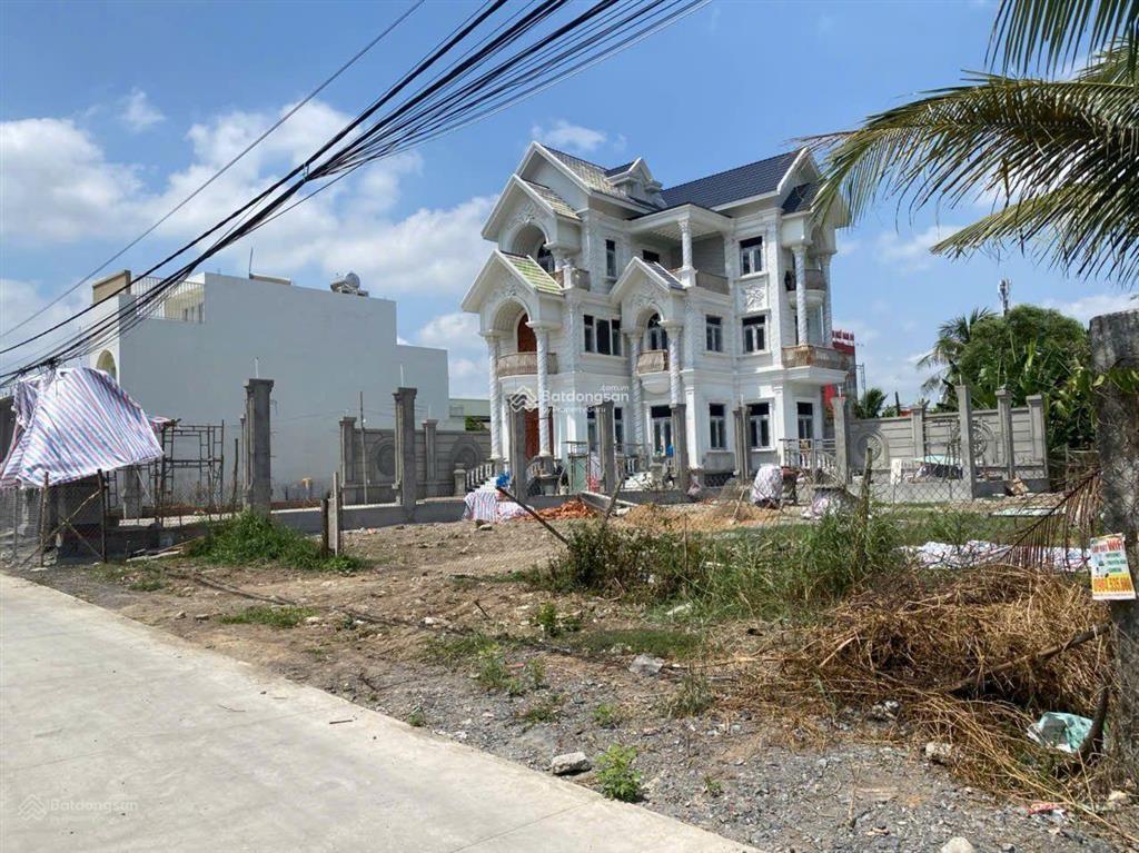 Bán đất mt đường tập đoàn 8, bình chánh cách đinh đức thiện 60m, giá 3,65 tỷ 229 m2 8.8x26m