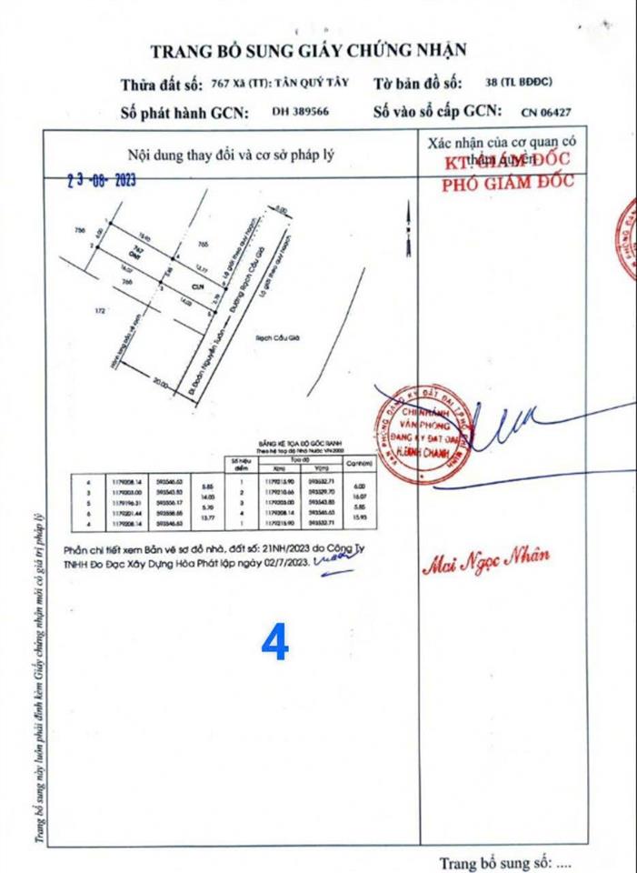 Bán lô đất mt đường đê bao rạch gia,tân quý tây,bình chánh 3tỷ4 thương lượng 175m2 5.7x30 nở hậu 6m