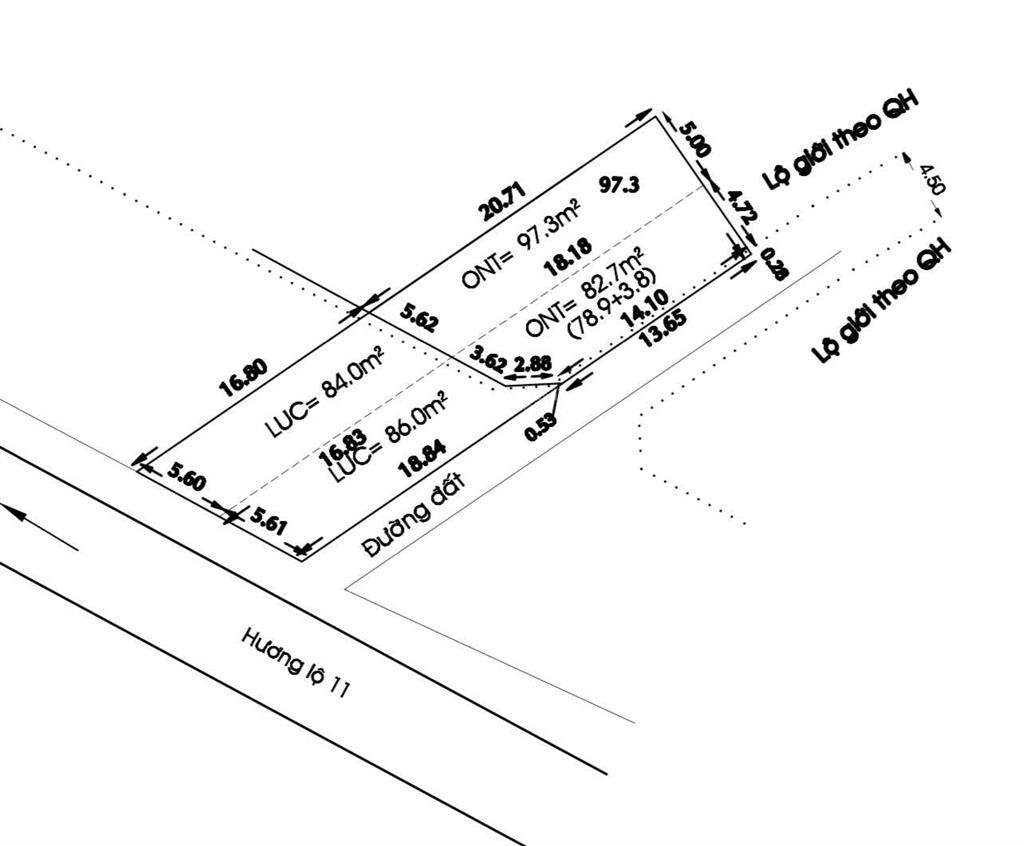 Bán đất mt đoàn nguyễn tuấn, hưng long, bình chánh 5x36m, 181m2, 97m2 thổ cư 4,2 tỷ bớt lộc