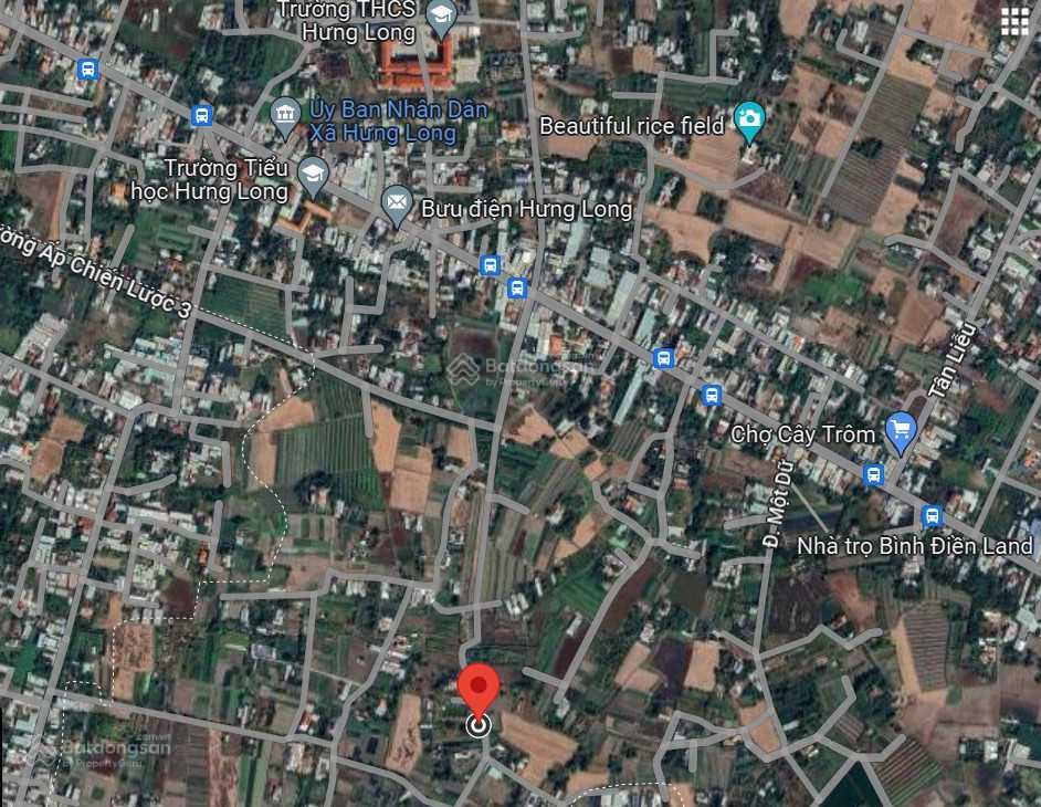 Bán lô đất vườn đường nhựa hưng long bình chánh cách đoàn nguyên tuấn 350m 1000m2 16,5x61m 4.5tỷ tl