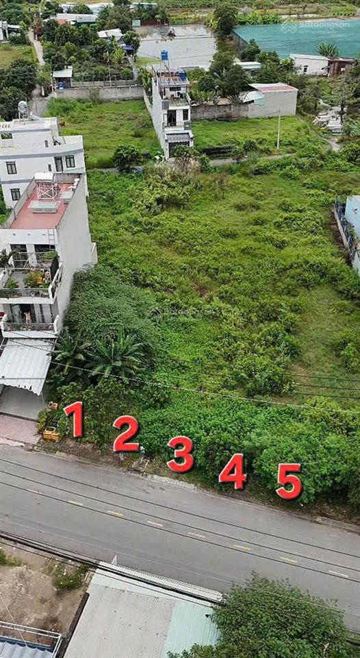 Bán đất mt đường hoàng phan thái xã bình chánh dt 179m2 5x36 có 132,7m2 thổ cư giá 7ty thương lượng