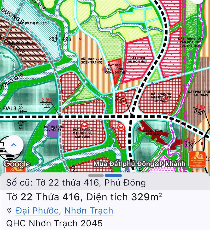 Mặt tiền võ thị sáu và mặt tiền dự phóng đường cầu cát lái, cầu phú mỹ 2