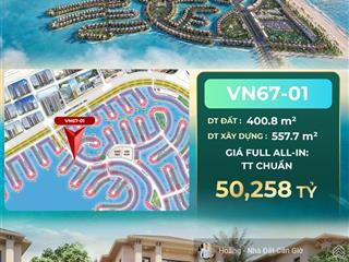 Biệt thự đơn lập góc 2 mặt tiền đường 26mtrục chính vào phân khu biệt thự cao cấpvị trí đẳng cấp