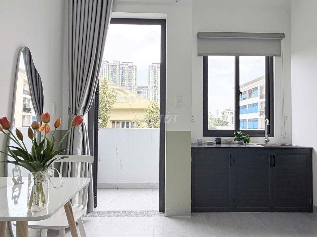 🏡 STUDIO BAN CÔNG 66 PHAN BÁ VÀNH – FULL NỘI THẤT, KHÓA VÂN TAY