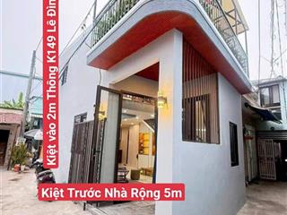 Nhà 3 mặt kiệt trưng nữ vương thông k149 lê đình lý hải châu đà nẵng