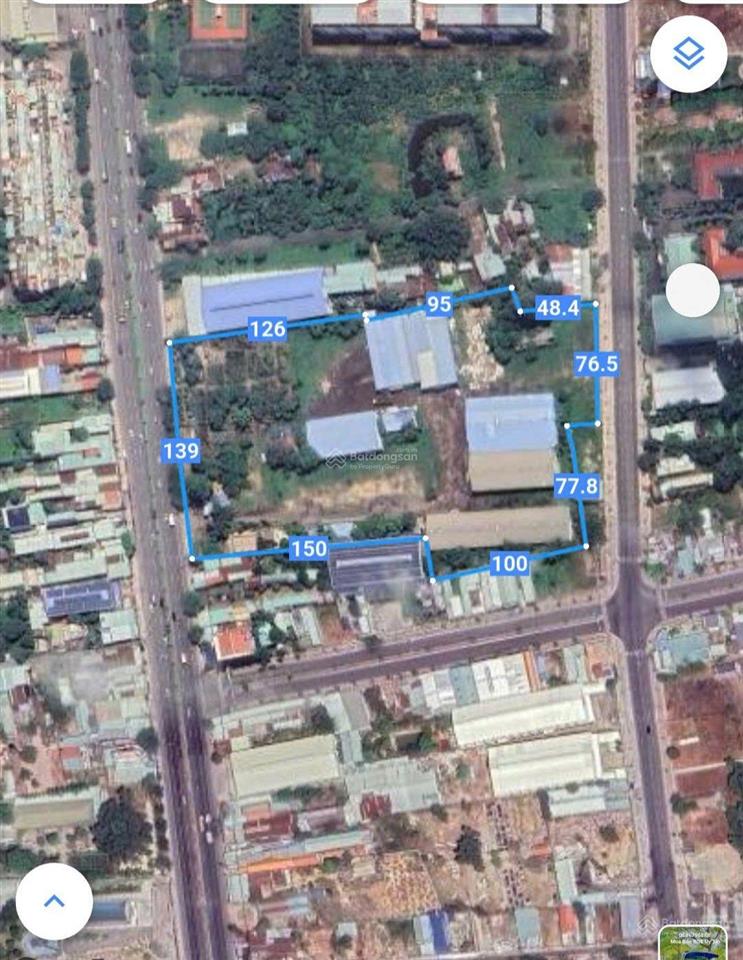 Bán 39707m2 đất, có nhà kho xưởng mặt đường ql51 và mặt đường hùng vương