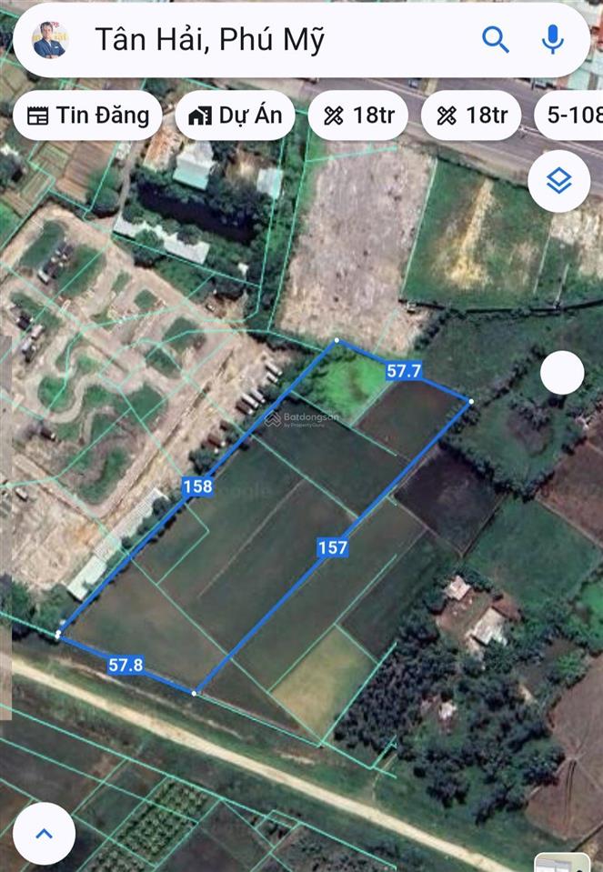 Bán 8600m đất tân hải, mặt đường dầu khí, gần trục hoàng sa