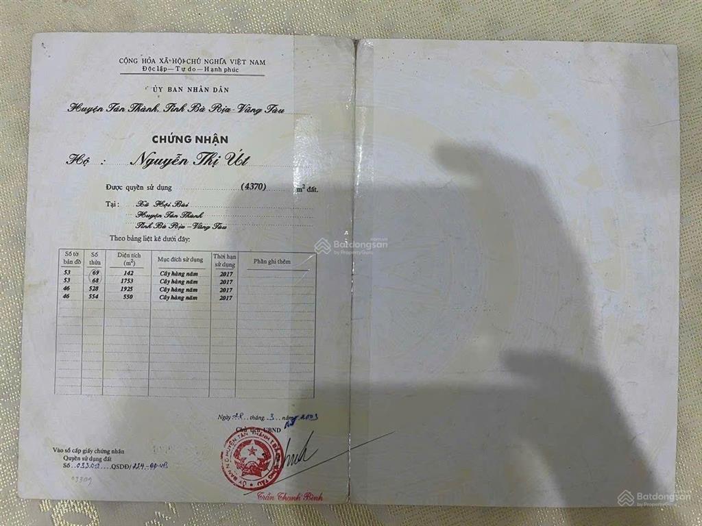 Bán 8600m đất tân hải, mặt đường dầu khí, gần trục hoàng sa