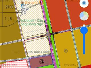 Bán lô đất ở kim long, cách ql 100m 20x45m, 60m2 thổ cư