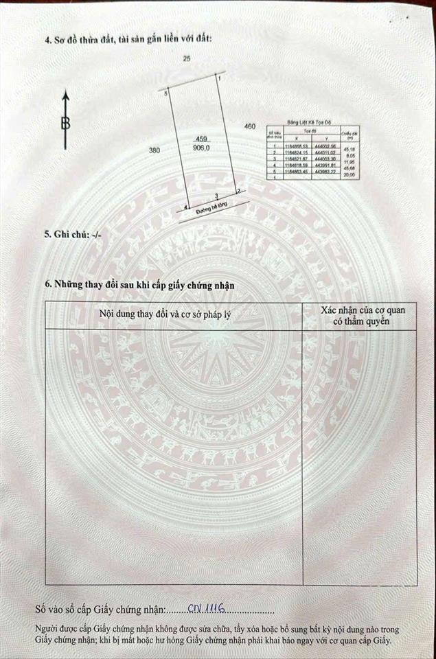 Bán lô đất ở kim long, cách ql 100m 20x45m, 60m2 thổ cư