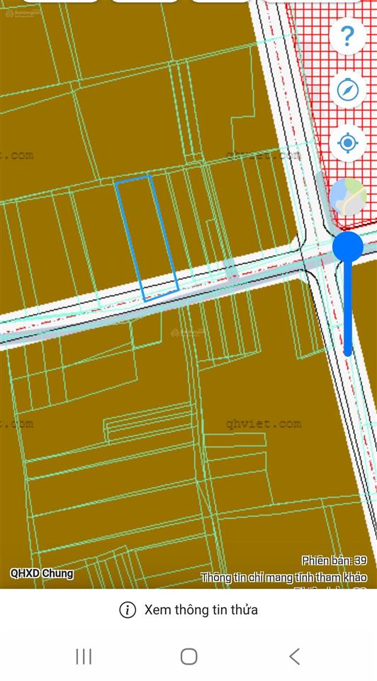 Bán lô đất khu dân cư gần vòng xoay kim long, đường nhựa tim vàng