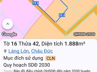 Bán 1888m2 đất láng lớn, 2 mặt đường, 8 tỉ