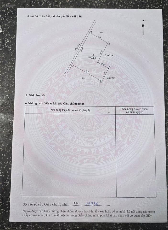 Bán mảnh đất sào khu đất dân cư trung tâm sơn bình