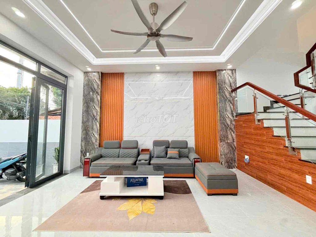 Bán Nhà Mới 1 Lầu , Hoàn Công , Hẻm Xe Hơi 5M , Dĩ An , Bình D