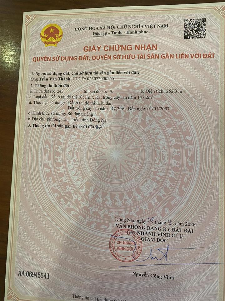 Bán 9 lô đất mặt tiền đường bình lục diện tích mỗi lô 145m2 full thổ cư với giá đầu tư