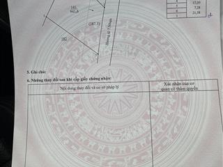 Cần bán lô đất s k c đất sản xuất kinh doanh mặt tiền đường hương lộ 7, diện tích 942m2