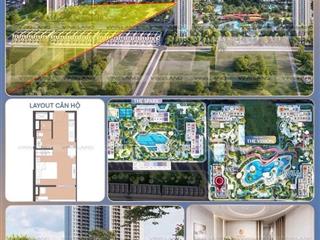 Chính chủ cắt lỗ 100tr căn studio chưa ký hđmb tầng 15 eralandmark toà v3 phân khu vision