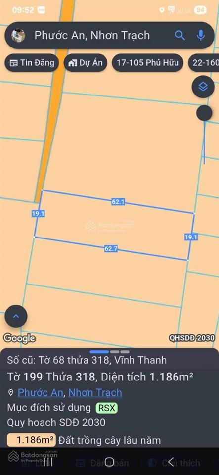 1.186m2 khu nhà vườn đẹp gần đường vành đai 3, cao tốc. đường ô tô. giá 2.5tr/m2 (xung quanh 3tr/m)