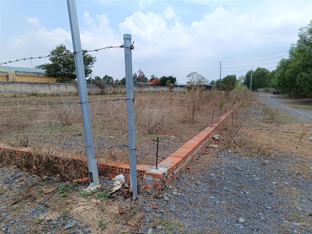 Đất cạnh 25c đi sân bay, cách q2 chỉ 9km. 1.814m2 (400m2 thổ) xây dựng tự do, shr, đối diện kcn