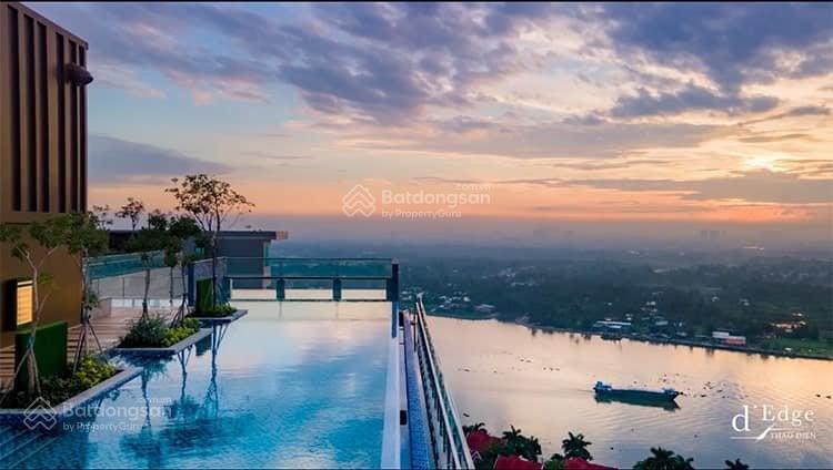 Chủ nhà cần bán nhanh căn 4 pn d'edge  thang máy riêng  view trực diện sông  giá đầu tư