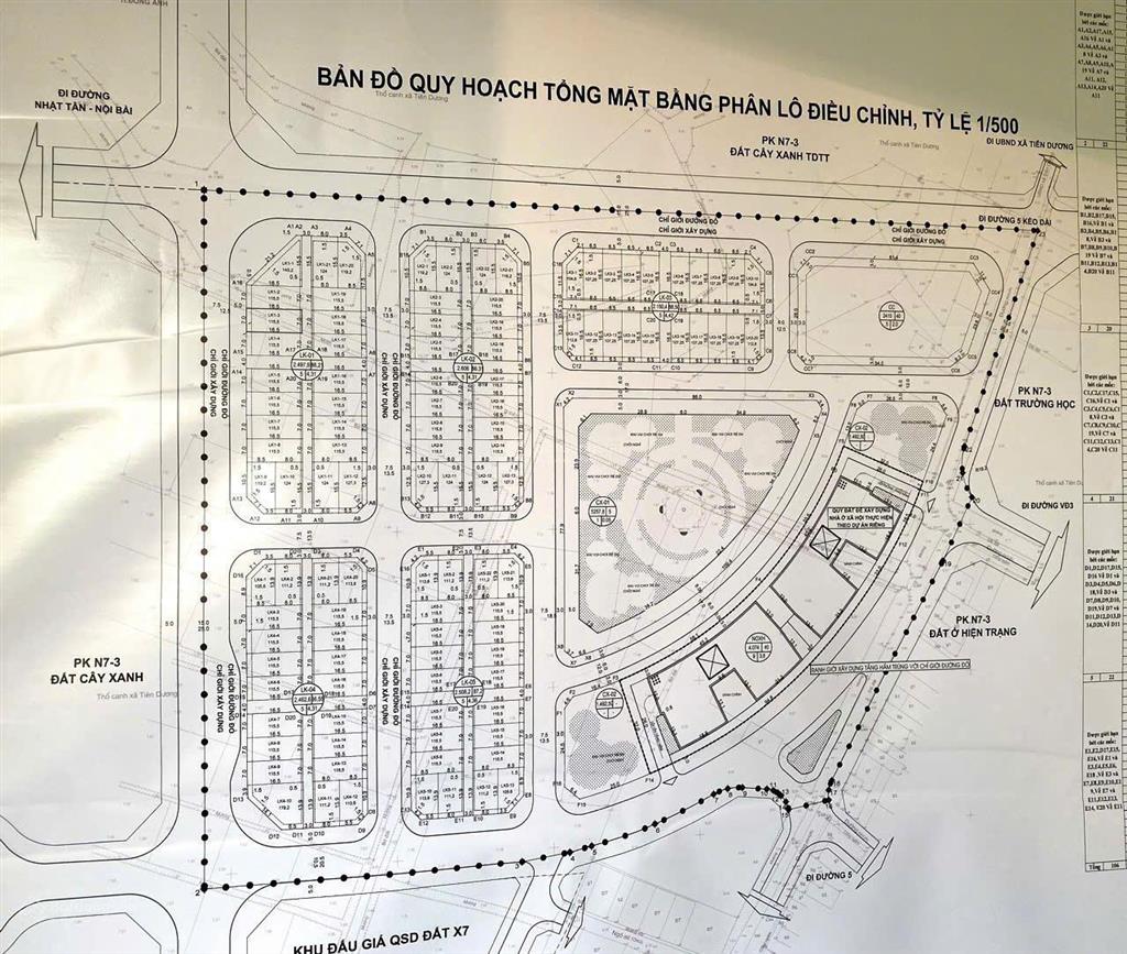 Bán đất đấu giá tây bắc lễ pháp  tiên dương  đông anh, hà nội