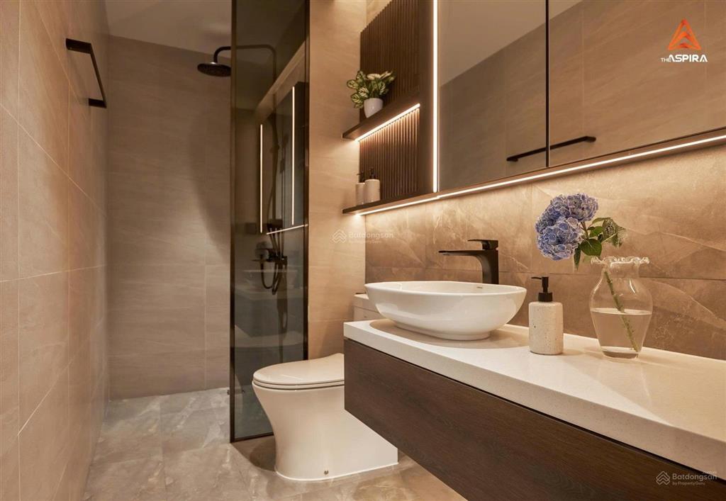 2pn the aspira 64m² chỉ 2.5 tỷ đã xây 30/30 tầng, chuẩn bị cất nóc, đón đầu metro số 1 nối dài
