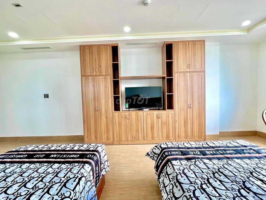 Cho thuê căn hộ đầy đủ nội thất , mt đường Phước Long Nha trang